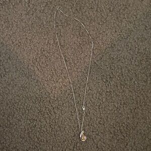 Citrine birthstone necklace